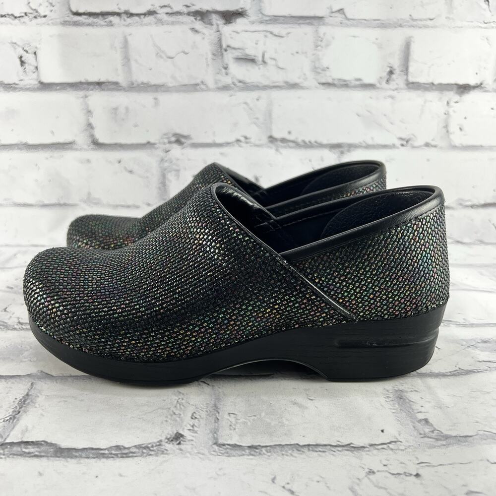 Dansko Clogs Womens ( US 9.5 - 10 ) EU 40 Comfort Shoe Shimmer Glitter Nursing